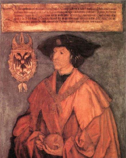 Albrecht Durer Emperor Maximilian I Germany oil painting art
